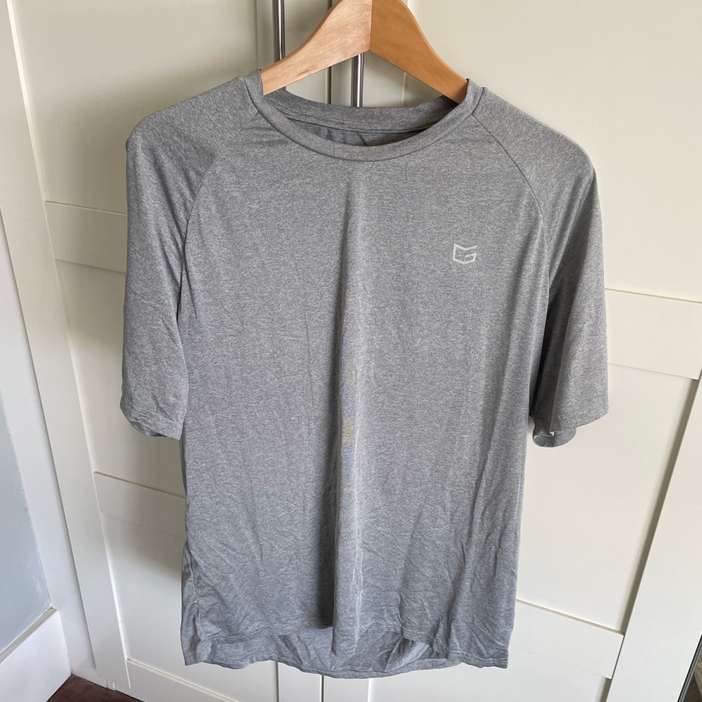 Men's Dry Fit Short Sleeve T-Shirt Crewneck Lightweight